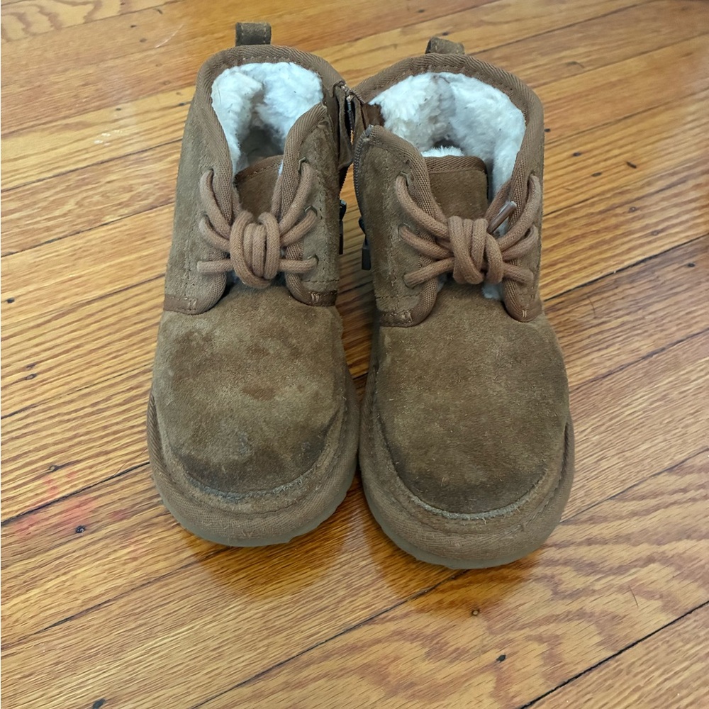 Toddler boy size 12 Ugg Neumel boots